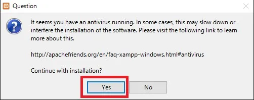 XAMPPのインストール