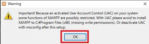 XAMPPのインストール